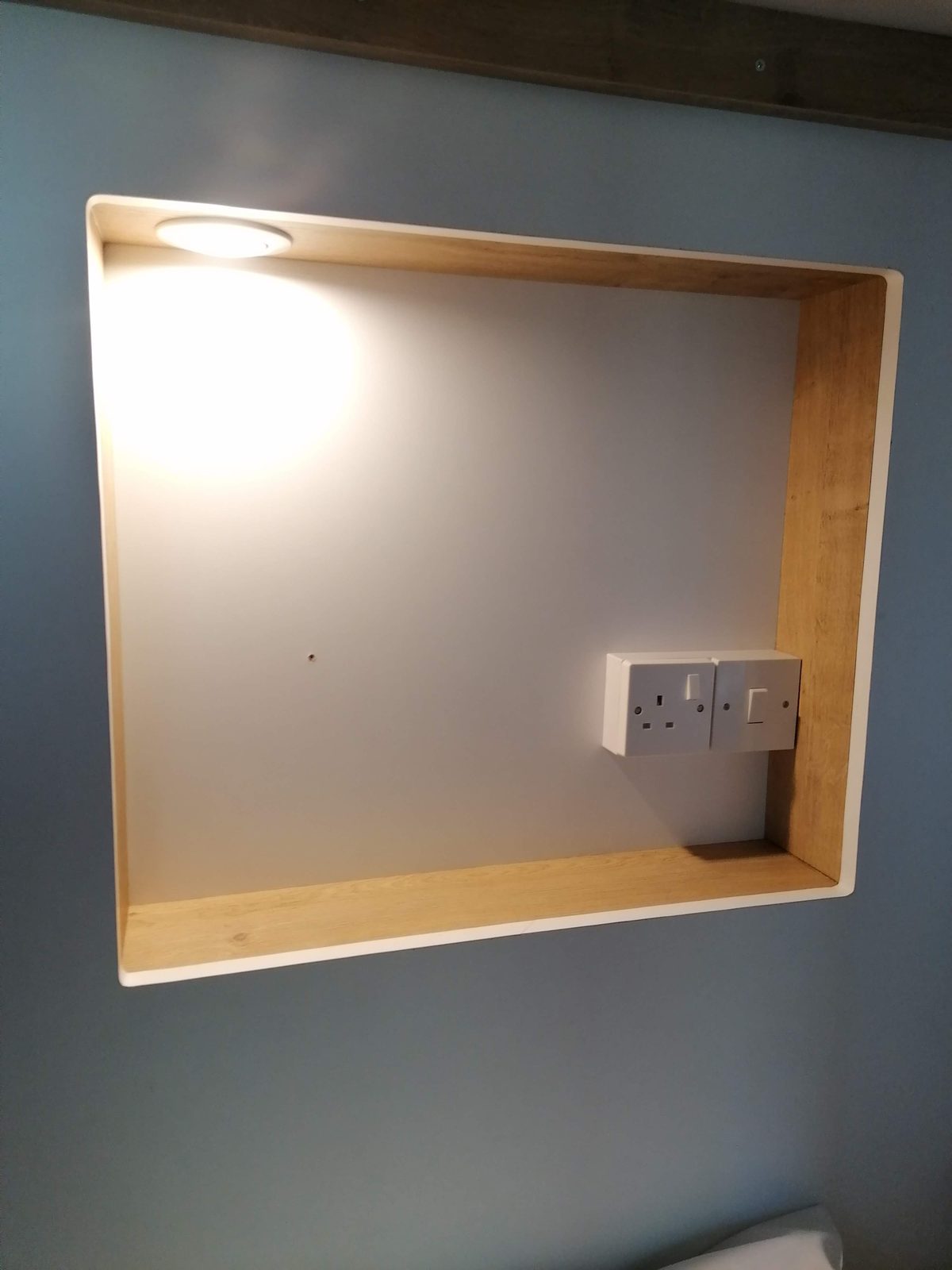 La Lune bunk reading nook with light and power outlet